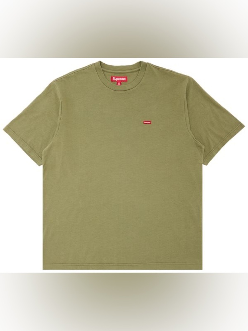 Supreme Small Box Tee 'Dusty Olive’ Size L (2024)